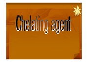 Chelating agent