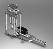 3D설계도면-유니트 회전 업다운 시스템