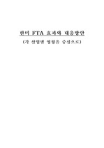 한미 FTA효과와 대응방안