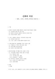 일본,그리스, 러시아,한국 신화로 엿본 여성