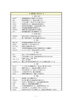 일본어 접속사, 접속조사의 분류 및 용례