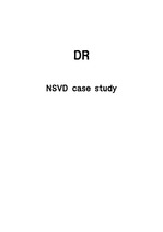 NSVD case study