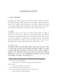심장카테터술과 혈류역학