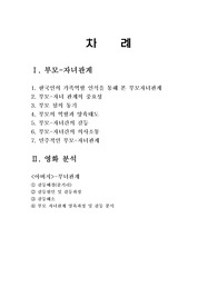 인간관계 - 부모관계