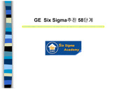 (혁신기업) ge의 6시그마 추진단계
