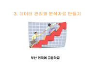 데이터 관리와 분석자료 만들기, (파워포인트 수업자료)