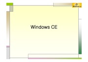 Windows CE 포팅발표 자료