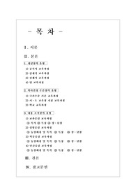 교육과정의 유형에 대하여