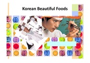 Korean Food Presentation_한국 음식 소개(영문판)