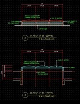 지하주차장 천정도,평면