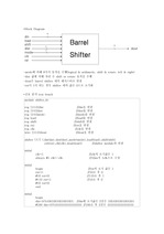 verilog HDL _ barrel shifter