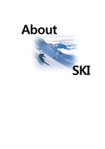 스키의 모든 것 (스키의 역사, 유래, 기술, 용어, 세계의 스키장, 스키장 예절)