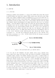 [화학과 물리화학 실험] raman pka (라만 분광법)