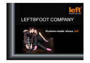 유럽의 leftfoot 란 신발상표에 관한 마켓팅 플랜 파워 포인트