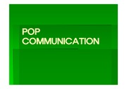 [PPT] POP 커뮤니케이션