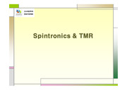 스핀트로닉스 & TMR