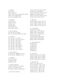 초등학교 교육과정 국악가사 모음