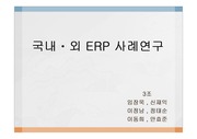 국내ㆍ외 ERP 사례연구