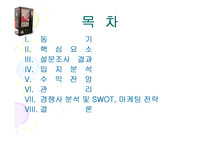 요식업체 사업 계획서