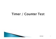 8051의 Timer 및 Counter Test소스코드 및 원리