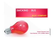 [A+팀플]창업 아이템 - 담배 버스