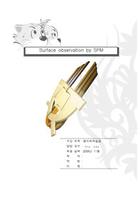 [화학과 물리화학 실험] SPM-STM(Scanning Tunneling MicroScope)과 AFM(Atomic Force MicroScope)