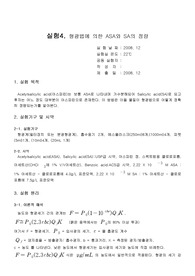 [화학과 분석화학 실험] 형광분광법법에 의한 ASA와 SA의 정량