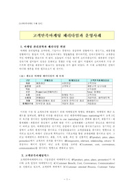[A+ 고객만족 제도개선 레포트] 고객만족마케팅 패러다임과 운영사례