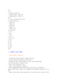 [A+평가자료] 스페인의 문화와 음식