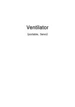 Ventilator(portable, Servo)