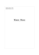 일반물리학실험보고서-Water Wave