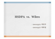 HSDPA vs Wibro