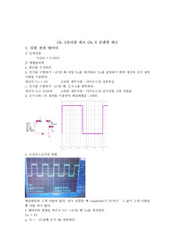 [전자회로실험] 클리핑 회로, 클램핑 회로 결과