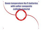 Room temperature Na-S batteries with sulfur composite cathode material