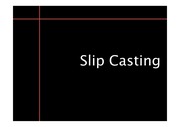 Slip Casting