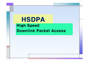 HSDPA 발표자료 및 WIBRO와 비교