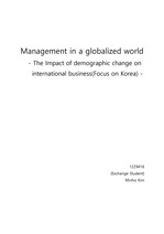 The Impact of Demographic Change on International Management