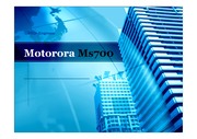 모토로라 휴대폰 제작 및 판매 전략