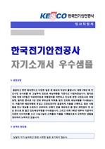 한국전기안전공사 기술직 자기소개서 + 면접후기 [한국전기안전공사 자소서]