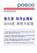 포스코 경영지원/재무회계 자기소개서 합격예문 (포스코 자소서 - 취업전문가 첨삭샘플)