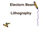 전자빔(Electron Beam Lithography)