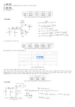 예비레포트 - BJT Amp의 주파수 특성