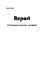 CVA 환자 case study