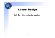 Half Car – Second order system