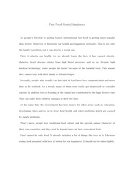[IELTS] fast food steals happiness