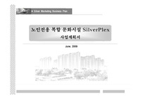 [실버타운]노인전용 문화공간 SilverPlex 사업계획서