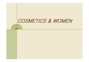 화장품과 여성(cosmetic&woman)