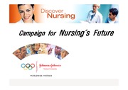 존슨앤존슨 - Campaign for Nursing`s Future