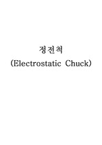 정전척(Electrostatic Chuck)
