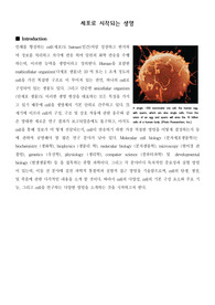 [생화학]세포의 다양성과 공통성